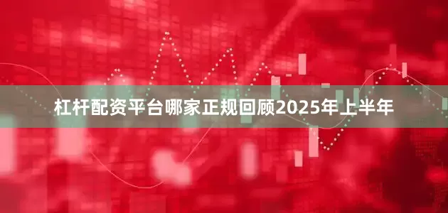 杠杆配资平台哪家正规　　回顾2025年上半年