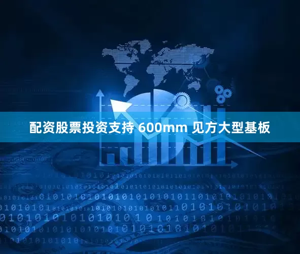 配资股票投资支持 600mm 见方大型基板