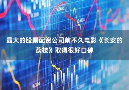 最大的股票配资公司前不久电影《长安的荔枝》取得很好口碑